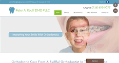 Desktop Screenshot of peterrouffdmd.com